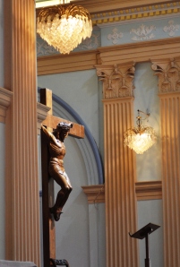 Eglise de Notre Dame des Anges (The Church of Our Lady of Angels), Pondicherry Crucifix